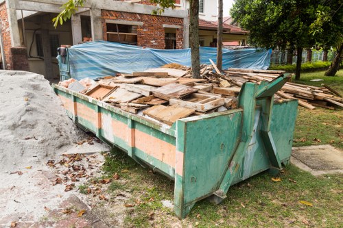 Professional team performing office clearance in Tufnell Park