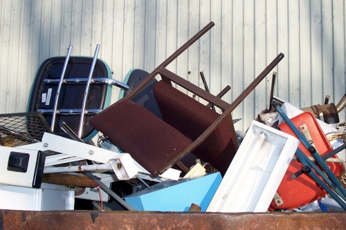 Happy family after house clearance in Tufnell Park