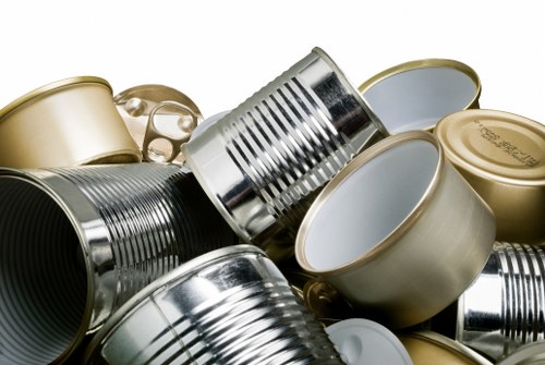 Overview map of Tufnell Park waste routes and sustainability targets